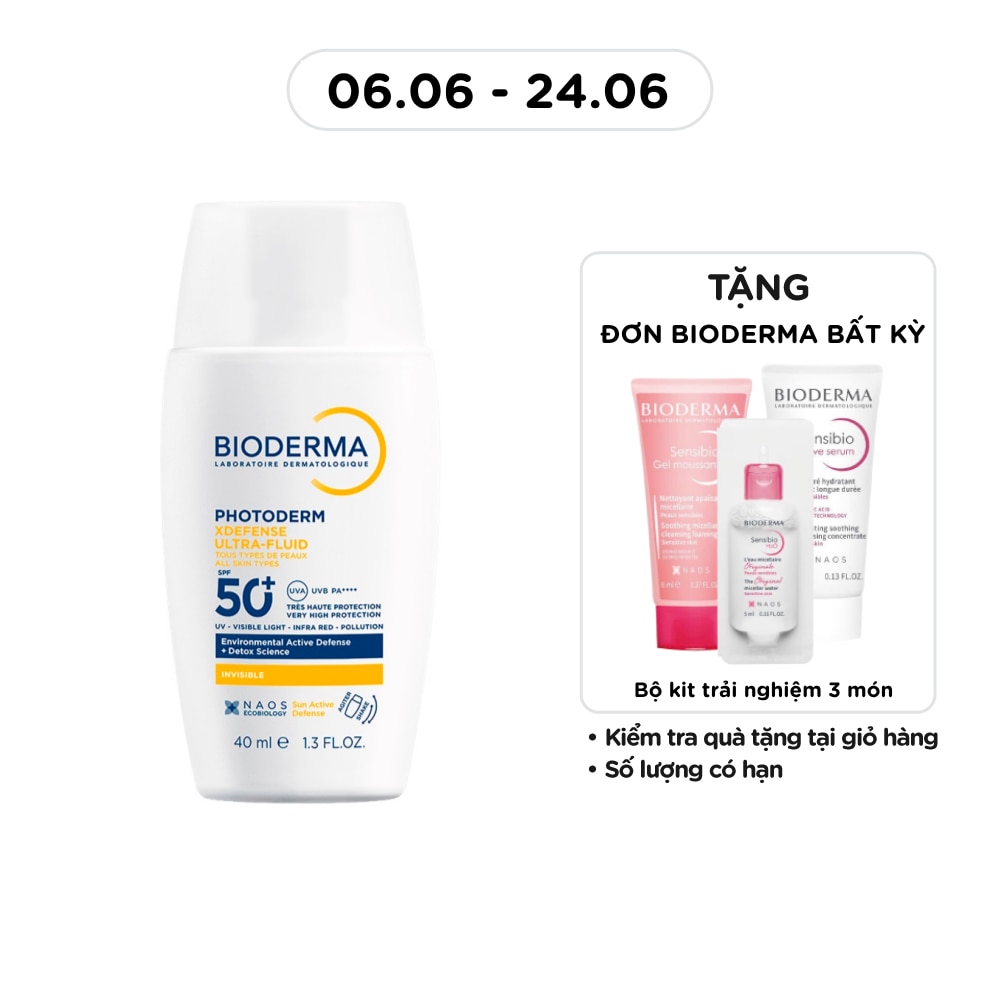 Photoderm Xdefense Ultra-Fluid SPF50+ PA++++ 40ml .#Invisible