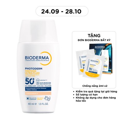 BIODERMA Sữa Chống Nắng Bioderma Photoderm Xdefense Ultra Fluid SPF50+ PA++++ 40ml . image