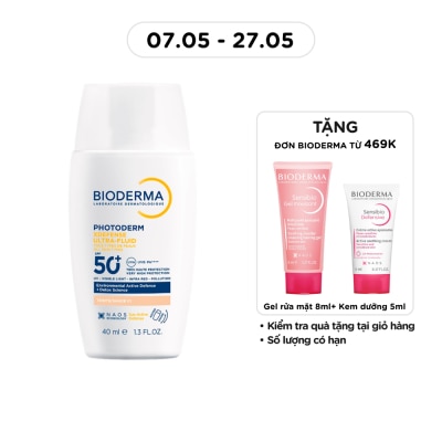 BIODERMA - Sữa Chống Nắng Bioderma Photoderm Xdefense Ultra-Fluid SPF50+ PA++++ 40ml .#Teinte 01