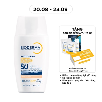 BIODERMA - Photoderm Xdefense Ultra-Fluid SPF50+ PA++++ 40ml .#Teinte 01 image