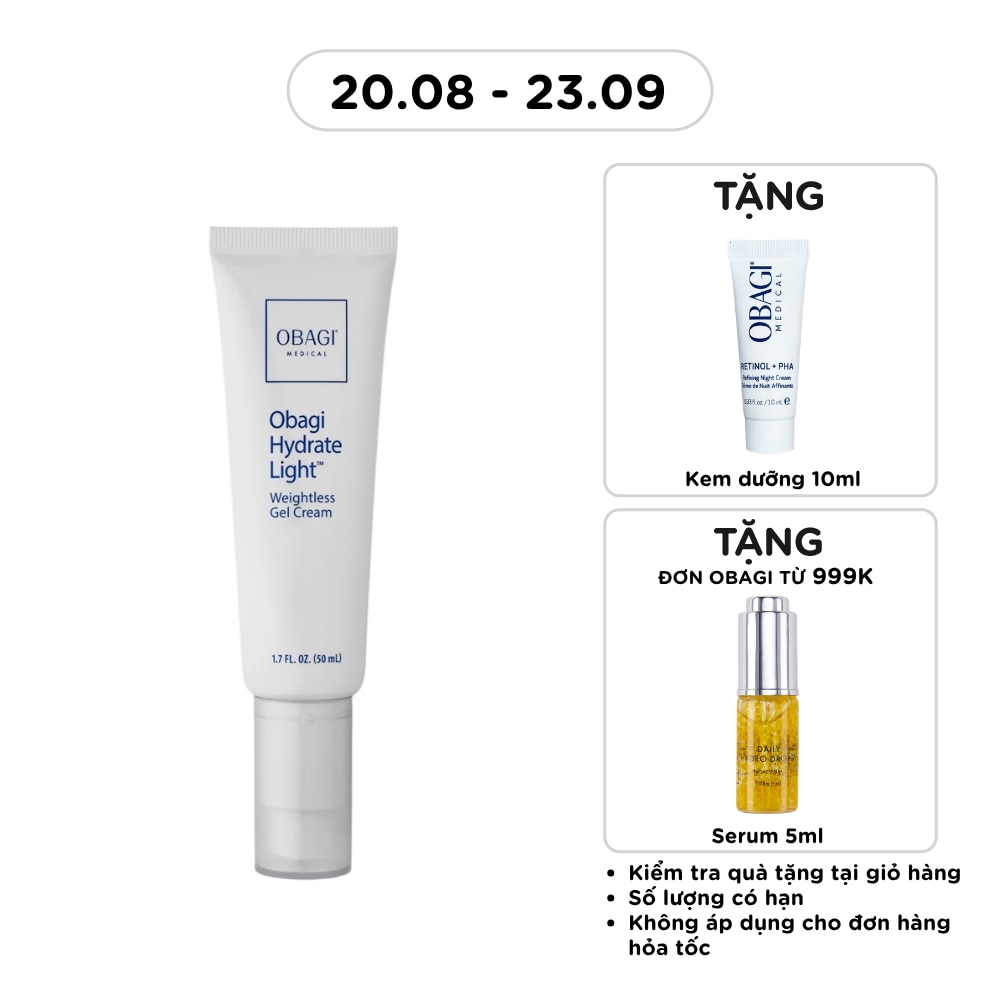 Kem Dưỡng Ẩm Obagi Medical Hydrate Light Weightless Gel Cream 50ml image
