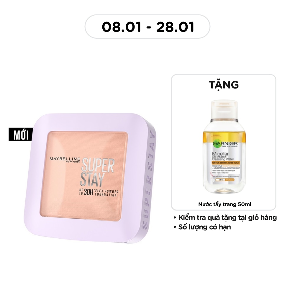 MAYBELLINE NEW YORK Super Stay Up To 30H Flex Powder Foundation 9g .#115