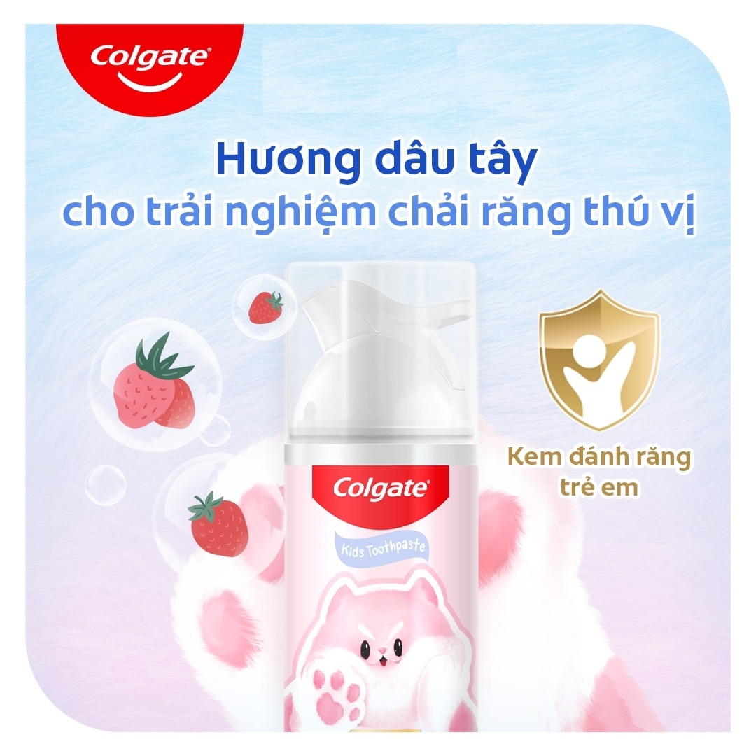 Kem Đánh Răng Trẻ Em Colgate Kids Strawberry Hương Dâu 85g