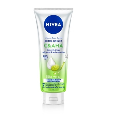 NIVEA Tinh Chất Dưỡng Thể Nivea Vitamin Body Serum Extra Bright C & AHA 300ml