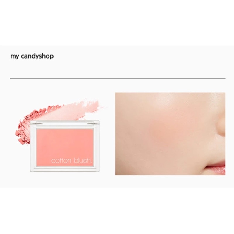 Phấn Má Hồng Missha Cotton Blush 4.2g .#My Candy Shop