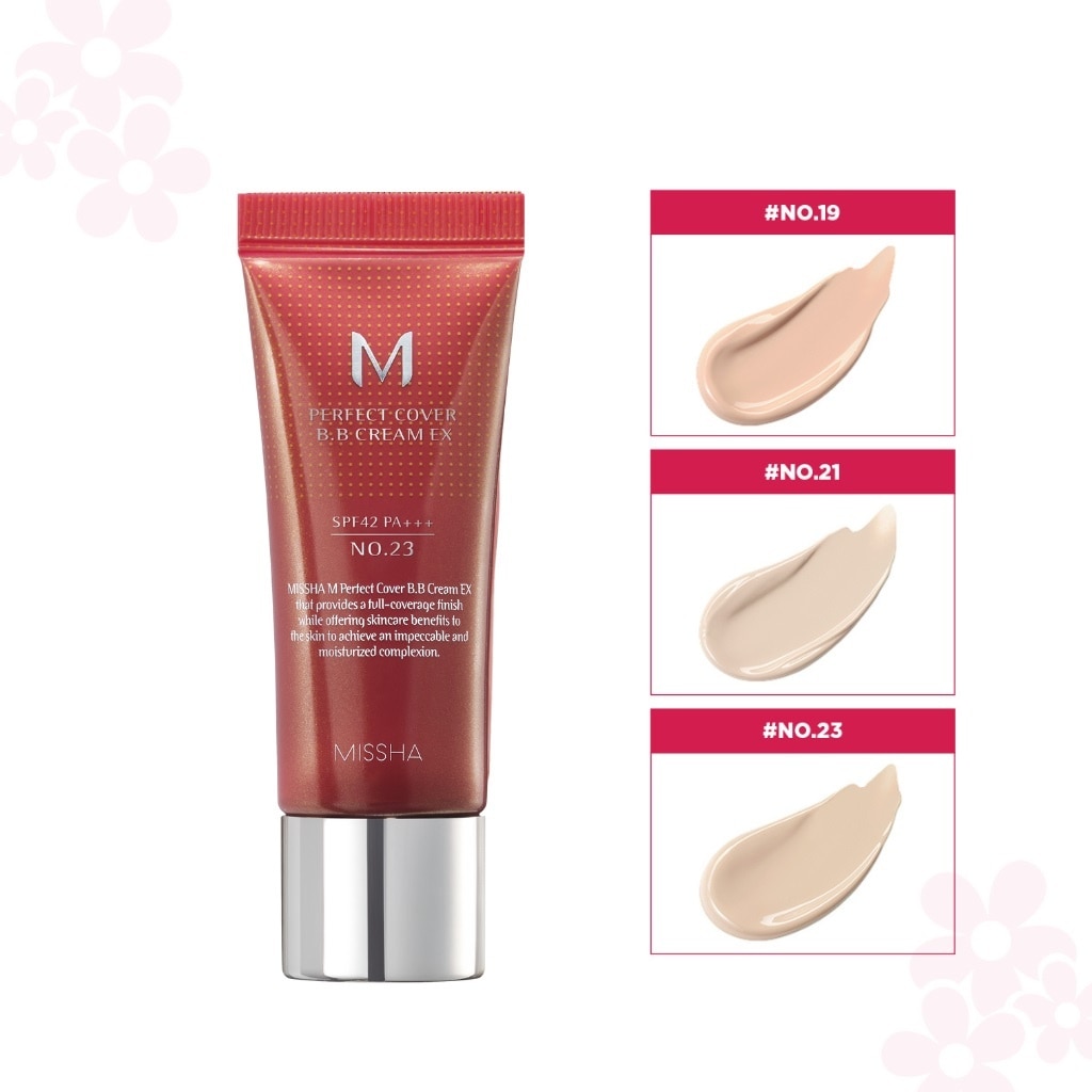 Kem Nền Missha M Perfect Cover B.B Cream EX SPF42/PA+++ 20ml .#23