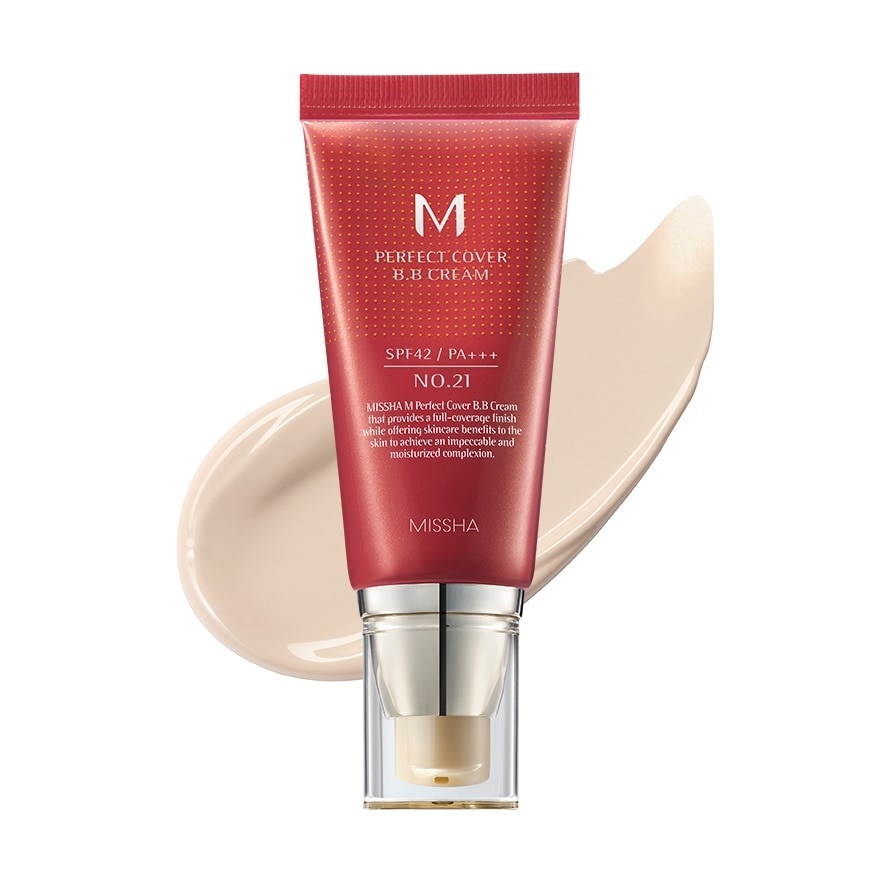 Kem Nền Missha M Perfect Cover B.B Cream EX SPF42/PA+++ 50ml .#21