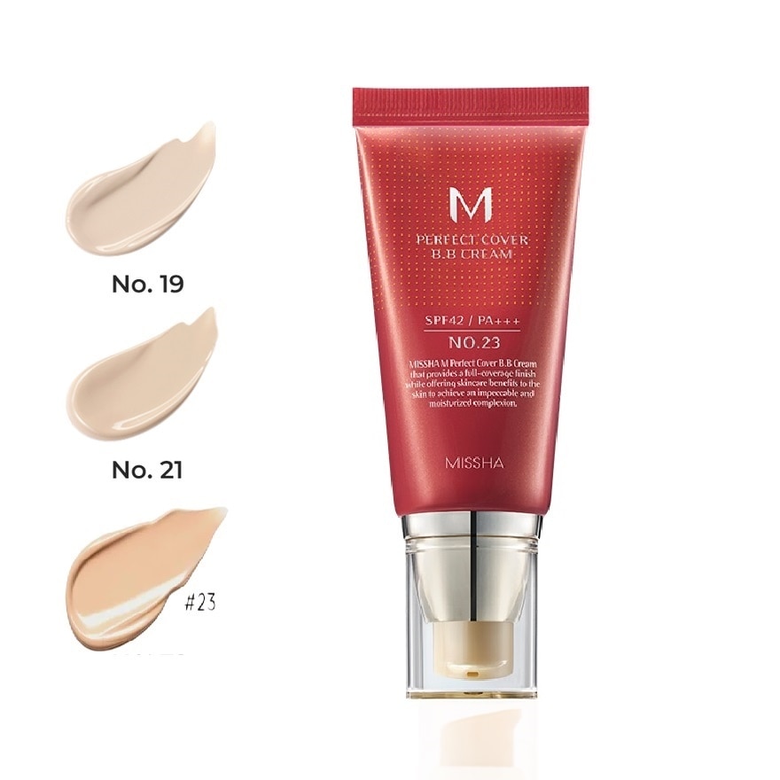 Missha M Perfect Cover B.B Cream EX SPF42/PA+++ 50ml .#23