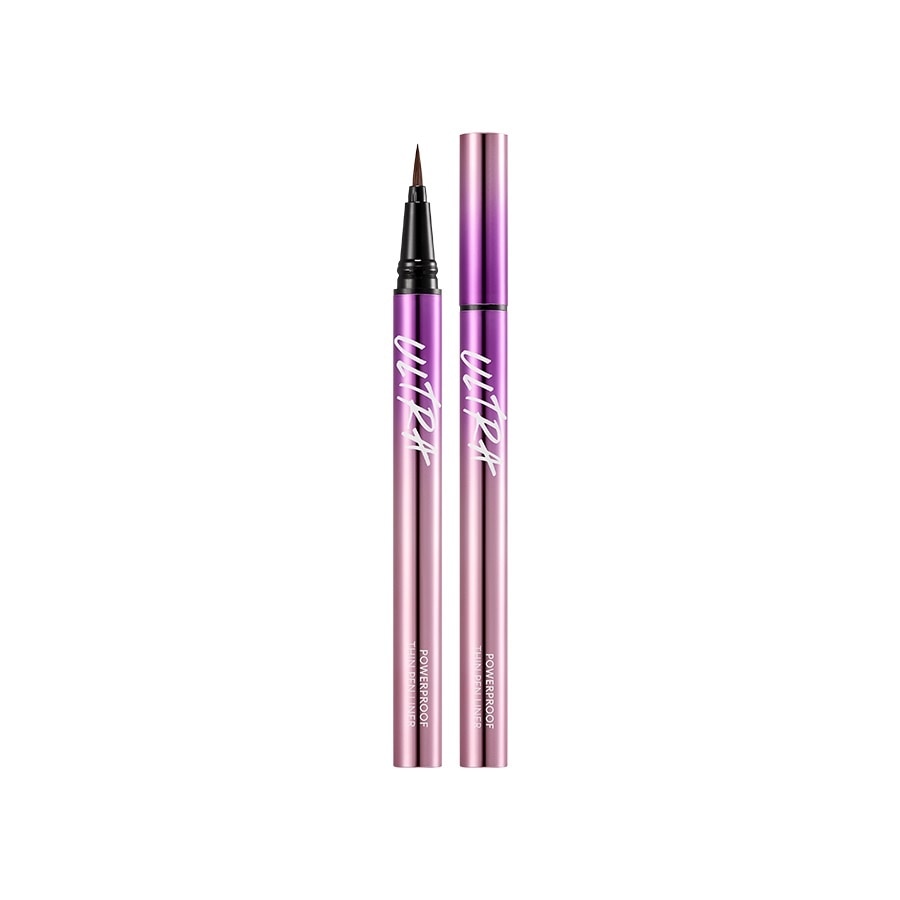 Bút Kẻ Mắt Nước Missha Ultra Powerproof Thin Pen Liner 0.4g .#Dark Brown