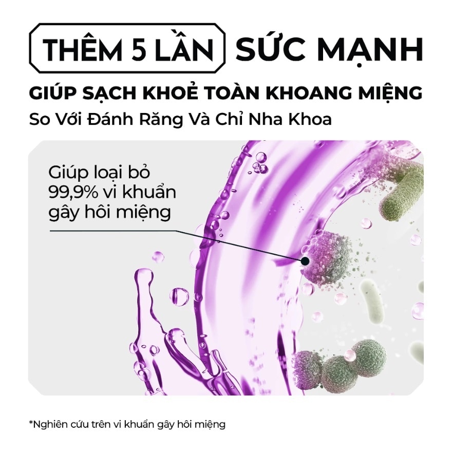 Nước Súc Miệng Listerine Total Care Zero Alcohol 750ml