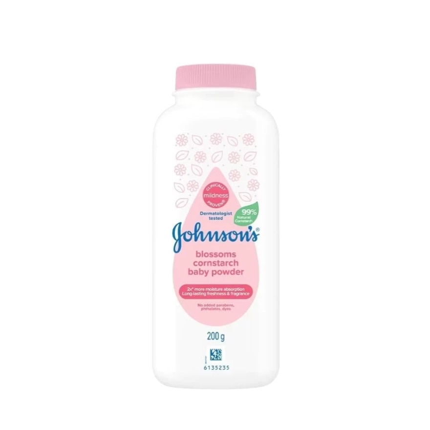 Johnson's Blossoms Cornstarch Baby Powder 200g