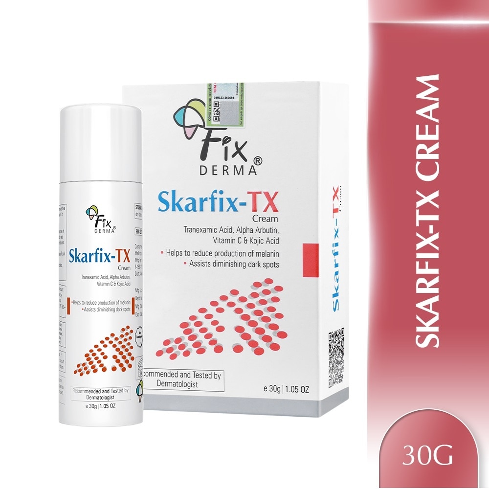 Kem Dưỡng Fixderma Mờ Thâm Mụn, Nám, Tàn Nhang Skarfix-TX Cream 30g
