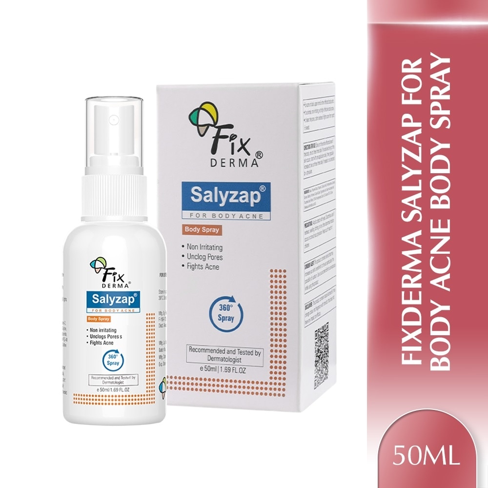 Fixderma Salyzap For Body Acne Body Spray 50ml