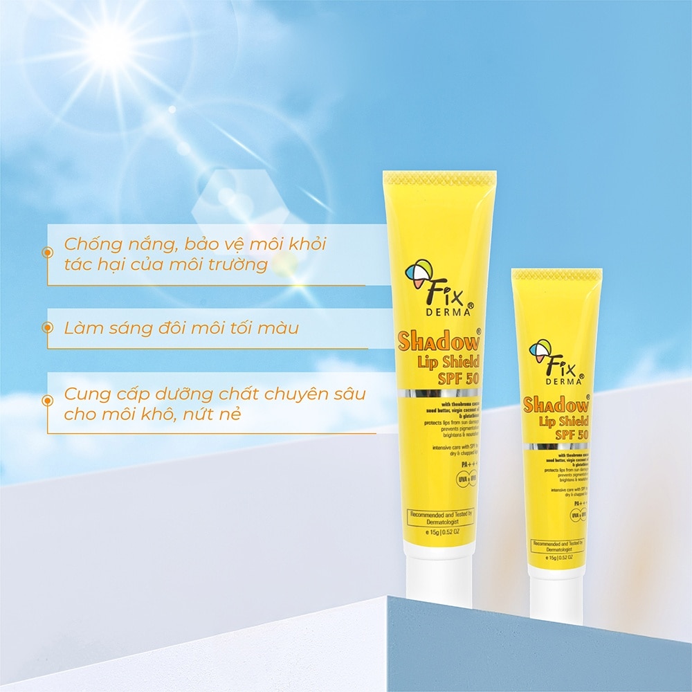 Fixderma Shadow Lip Shield SPF50 PA+++ 15g