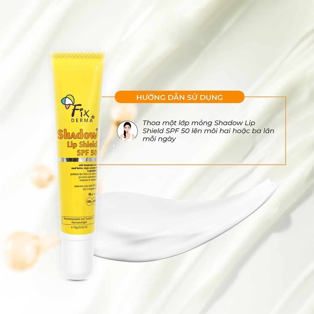 Fixderma Shadow Lip Shield SPF50 PA+++ 15g