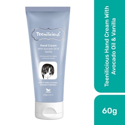 TEENILICIOUS Teenilicious Hand Cream With Avocado Oil & Vanilla 60g