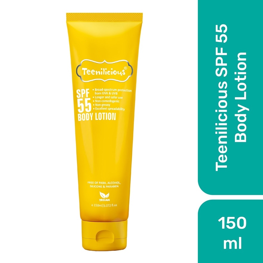 Teenilicious Spf55 Body Lotion 150ml