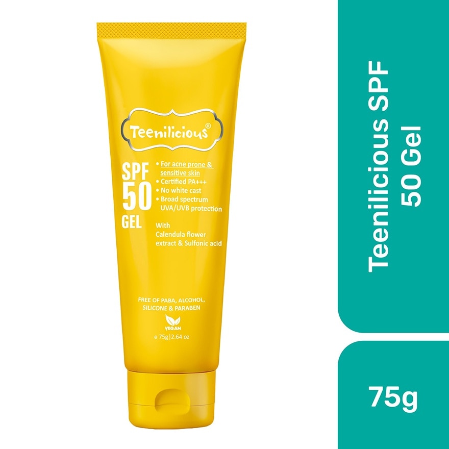 Teenilicious Spf50 Gel 75g