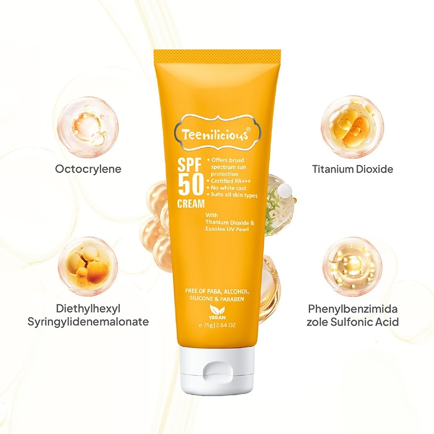 Teenilicious Spf50 Cream 75g