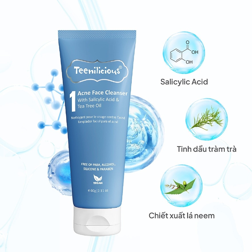 Teenilicious Acne Face Cleanser 60g