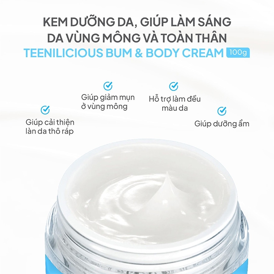 Teenilicious Bum & Body Cream 100g