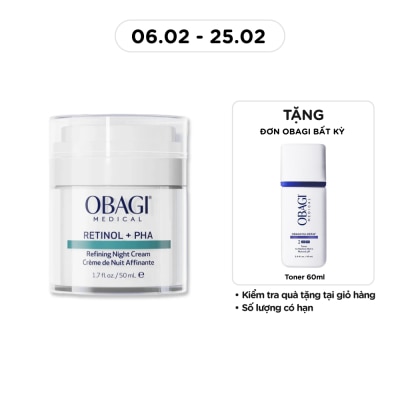 OBAGI Medical Retinol + PHA Refining Night Cream 50ml