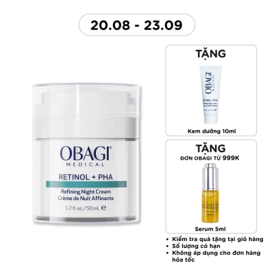 OBAGI - Kem Dưỡng Đêm Obagi Medical Retinol + PHA Refining Night Cream 50ml image