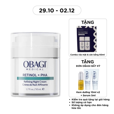 OBAGI Medical Retinol + PHA Refining Night Cream 50ml image