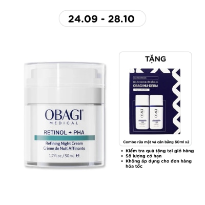 OBAGI Medical Retinol + PHA Refining Night Cream 50ml image