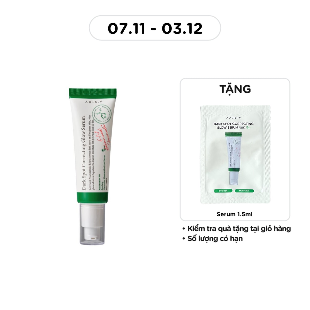 Tinh Chất Dưỡng Sáng & Giảm Thâm AXIS-Y Dark Spot Correcting Glow Serum 50ml