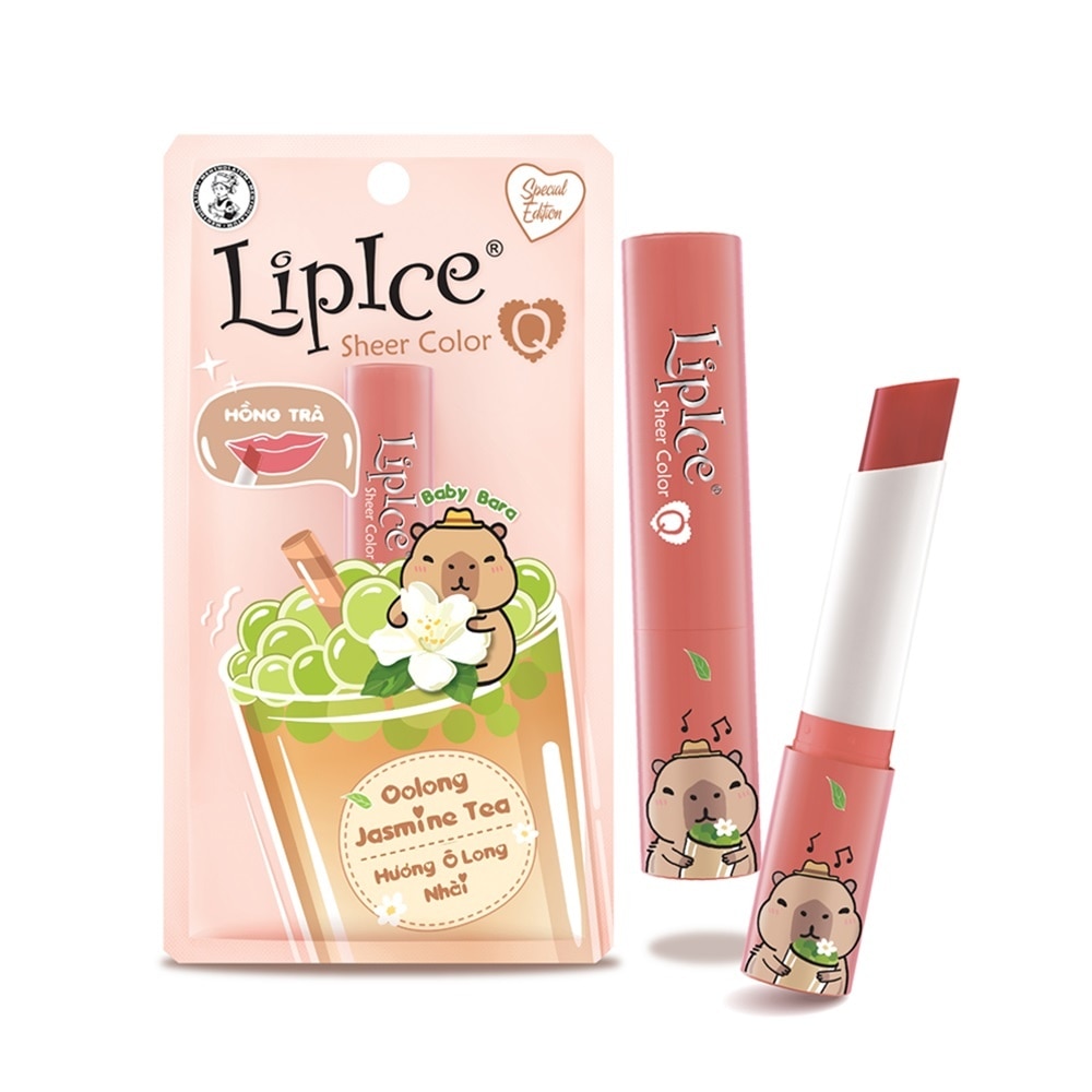 Lipice Sheer Color Q 2.4g .#Oolong Jasmine Tea
