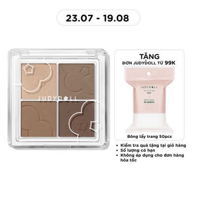 JUDYDOLL - Bảng Phấn Mắt 4 Màu Judydoll 4Colors Eyeshadow 4.8g .#40 image
