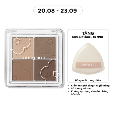 JUDYDOLL - Bảng Phấn Mắt 4 Màu Judydoll 4Colors Eyeshadow 4.8g .#40 image