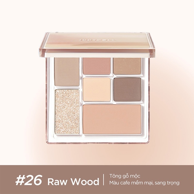 Bảng Phấn Mắt 7 Màu Judydoll All-In-One Palette For Your Full Face 8.5g .#26