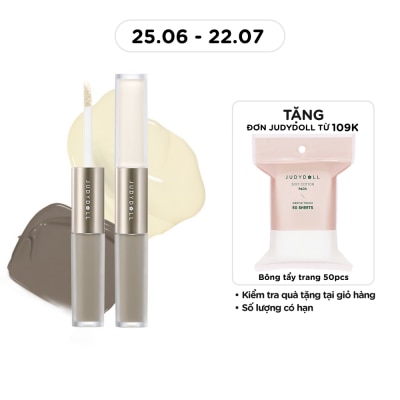 JUDYDOLL - Liquid Highlighter & Contour Duo 4.8g .#02