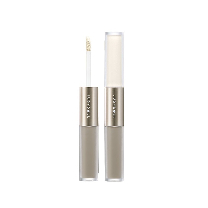 Kem Tạo Khối & Bắt Sáng 2 Đầu Judydoll Liquid Highlighter & Contour Duo 4.8g .#02 Tông Ấm