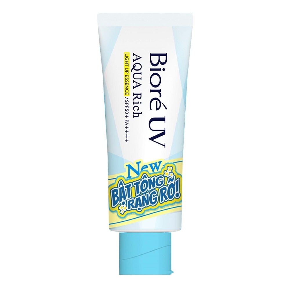 Tinh Chất Chống Nắng Bioré UV Aqua Rich Bật Tông Sáng Da Light Up Essence SPF50+ PA++++ 70g