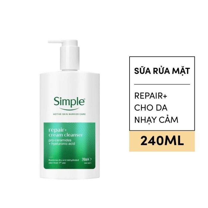Repair+ Cream Cleanser 240ml