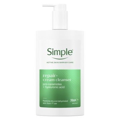 SIMPLE Repair+ Cream Cleanser 240ml