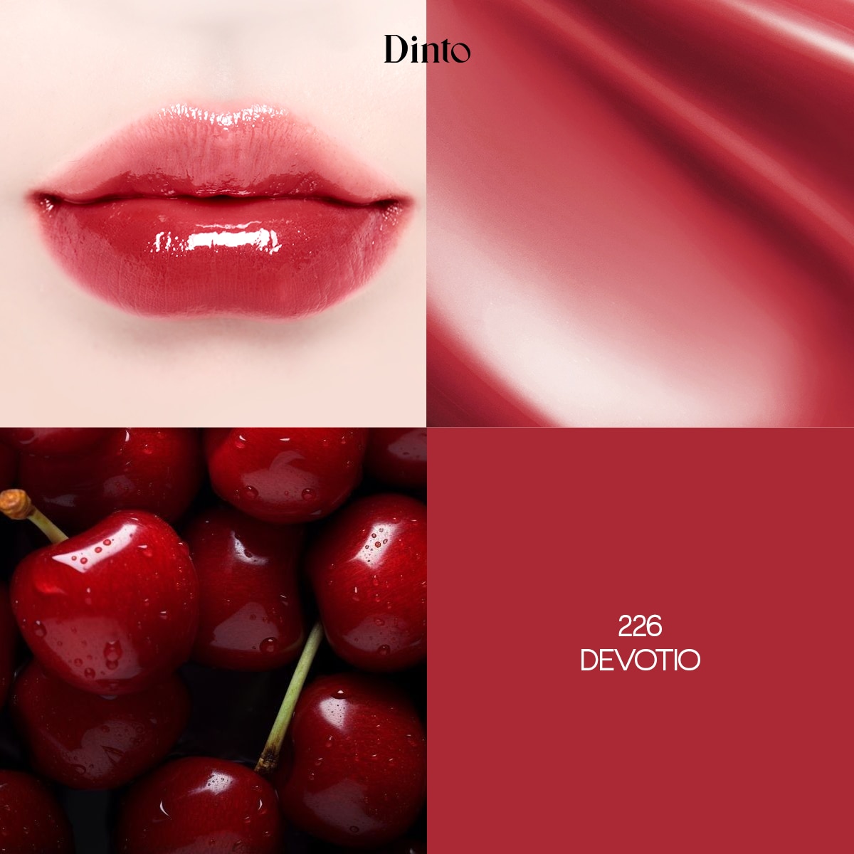 Son Kem Bóng Dinto Blur-Glowy Lip Tint 3.5g .#226 Devotio