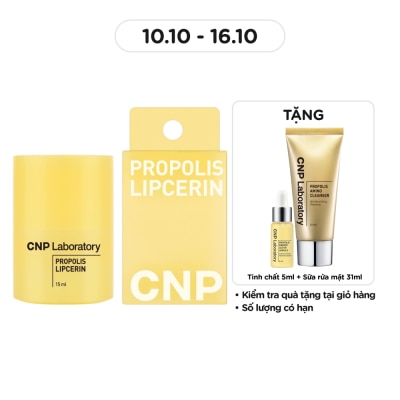 CNP LABORATORY Dưỡng Môi Dạng Thỏi Vặn CNP Laboratory Propolis Lipcerin 15ml
