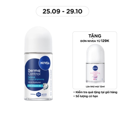 NIVEA Nivea Derma Control Defend Roll On 50ml