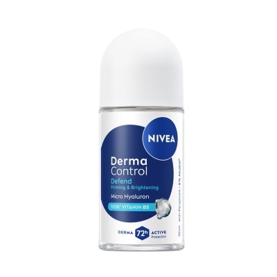NIVEA Lăn Ngăn Mùi Nivea Derma Control Defend Roll On Dưỡng Sáng Và Phục Hồi 50ml