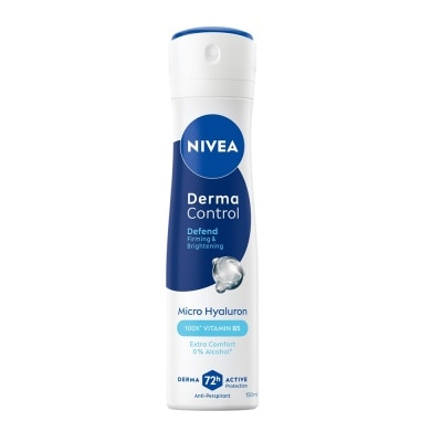 NIVEA Xịt Ngăn Mùi Nivea Derma Defend Dưỡng Sáng Và Phục Hồi 150ml