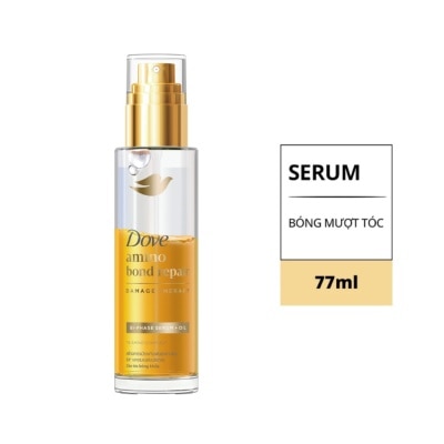 DOVE Serum Dưỡng Tóc Dove Amino Bond Repair Bi-Phase Oil + Serum Phục Hồi Hư Tổn 77ml
