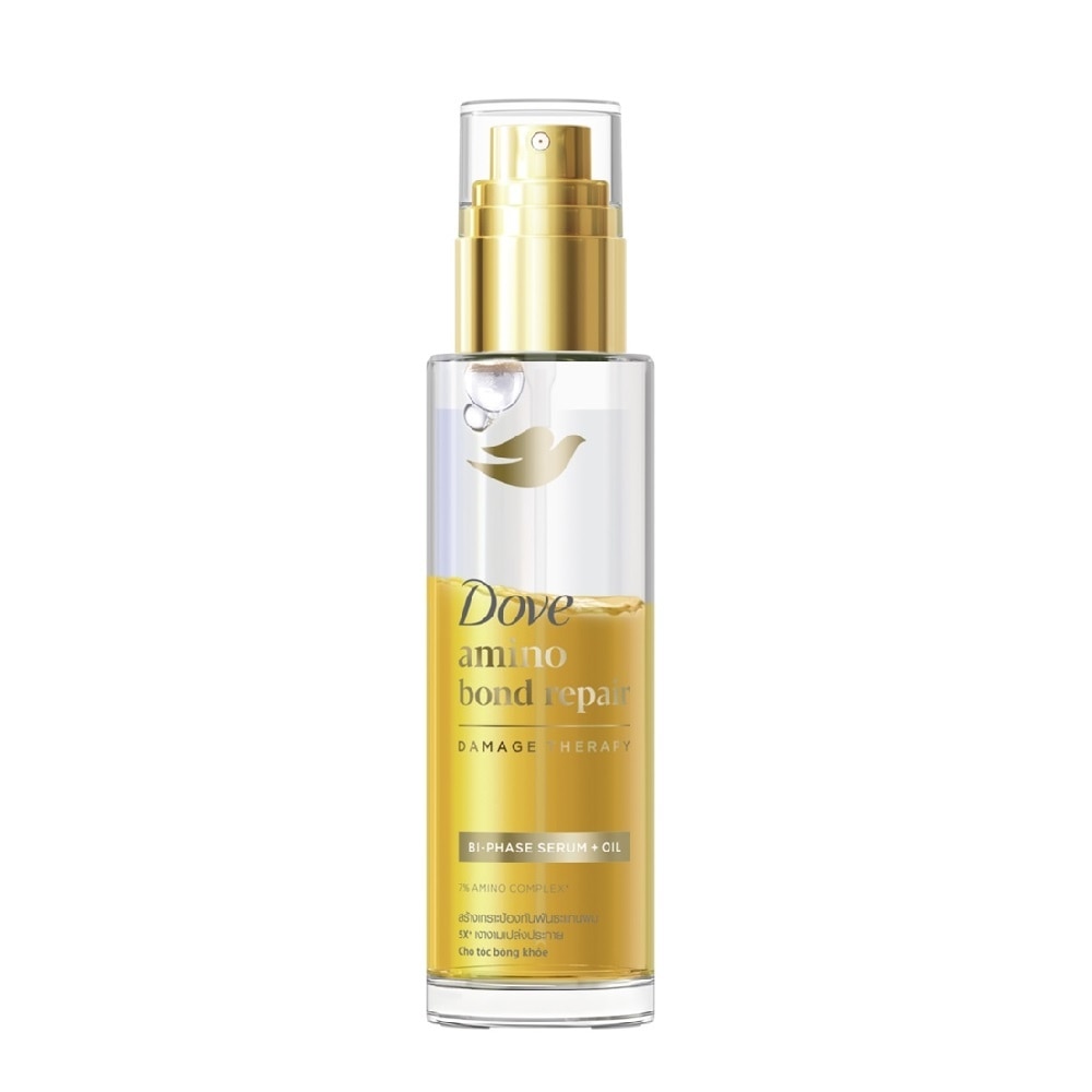 Serum Dưỡng Tóc Dove Amino Bond Repair Bi-Phase Oil + Serum Phục Hồi Hư Tổn 77ml