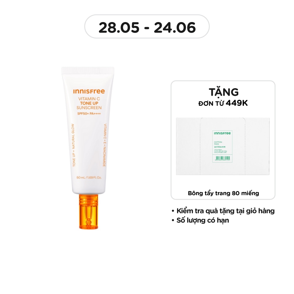 Vitamin C Tone Up Sunscreen SPF50+ PA++++ 50ml