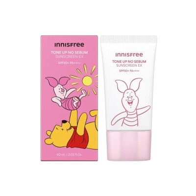 INNISFREE [DISNEY VERSION] Tone Up No Sebum Sunscreen EX SPF50+ PA++++ 60ml