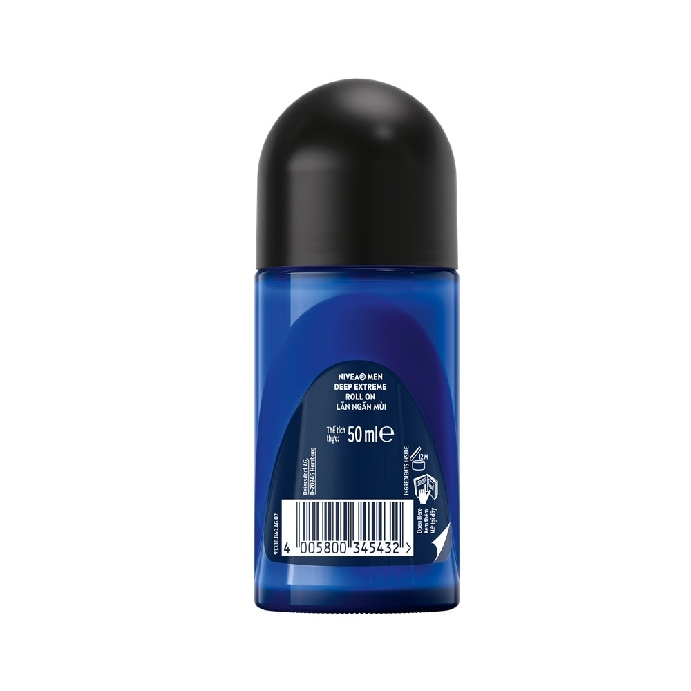 Lăn Khử Mùi Nam Nivea Men Deep Extreme Hương Năng Động Tươi Mát 50ml