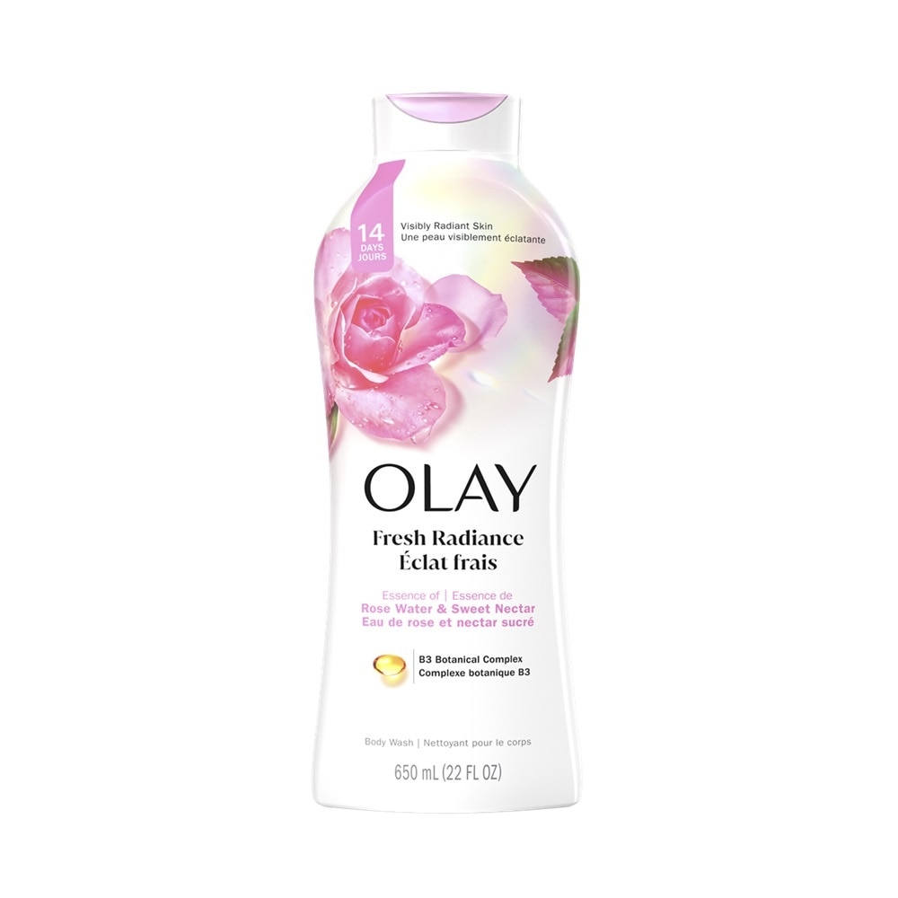 Fresh Outlast Notes Of Rose Water & Sweet Nectar Body Wash 650ml